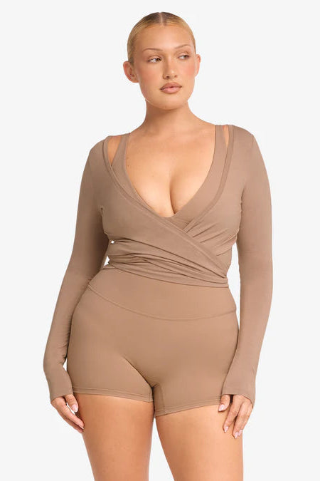 Blusa Ballet Transpassada