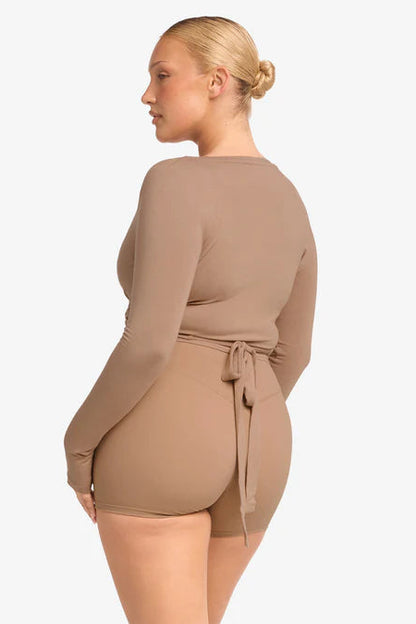 Blusa Ballet Transpassada