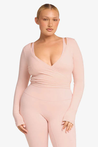 Blusa Ballet Transpassada