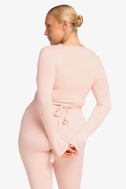 Blusa Ballet Transpassada