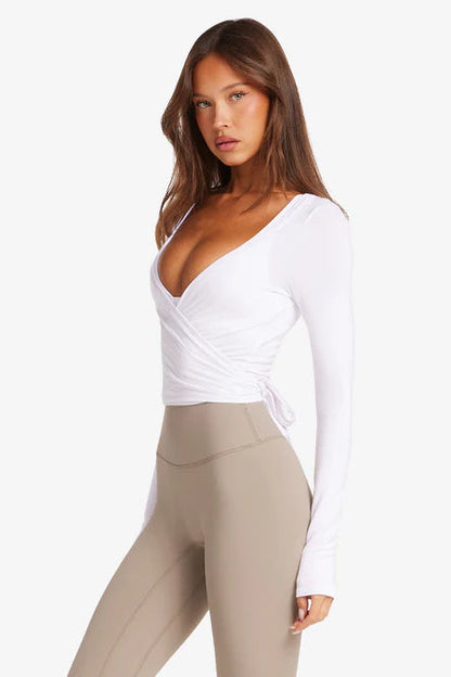 Blusa Ballet Transpassada
