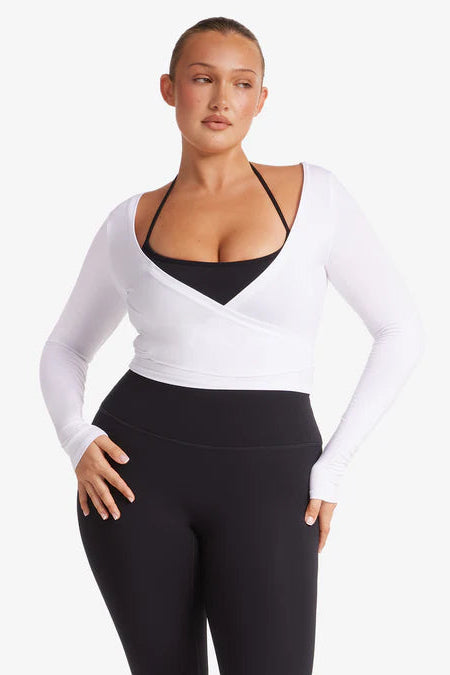 Blusa Ballet Transpassada