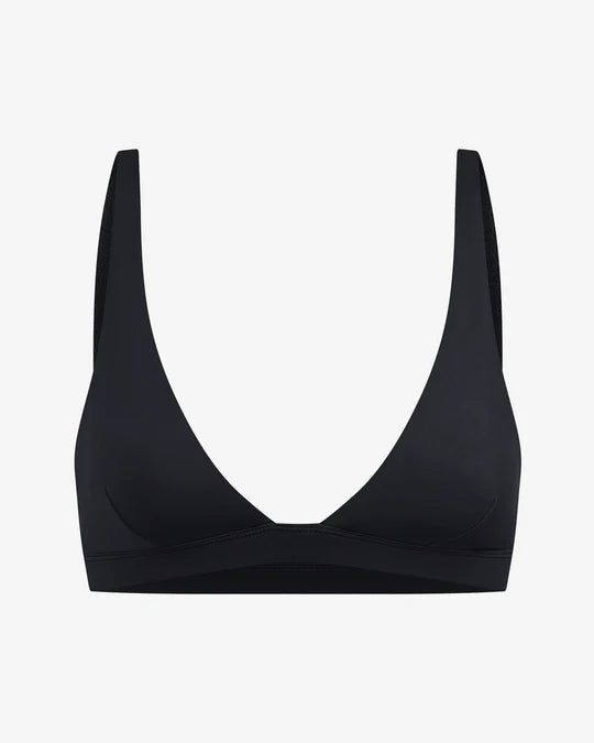 Top Cropped Contorno Preto