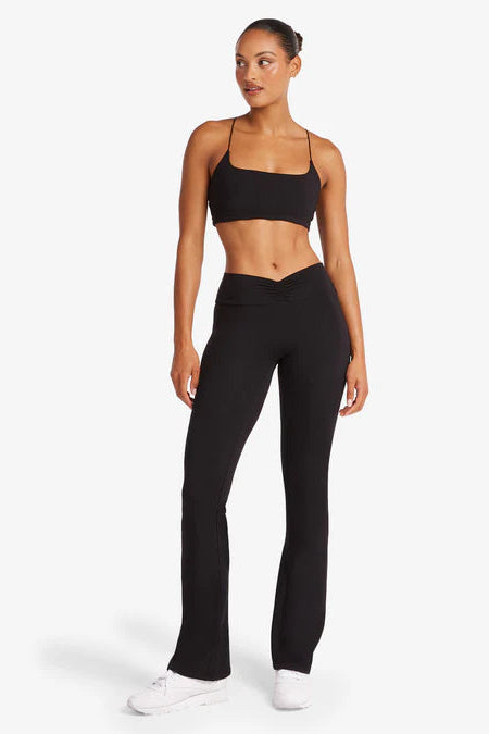 Calça Flare Yoga Preta
