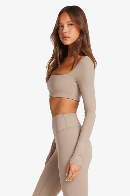 Blusa Manga Cropped