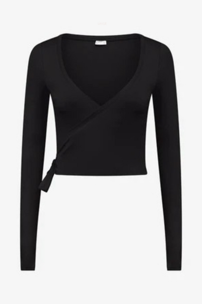 Blusa Ballet Transpassada