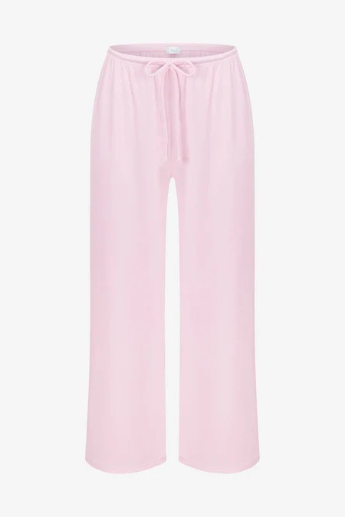 Calça Canelada de Perna Larga