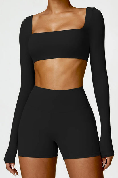 Conjunto Short e Blusa Cropped
