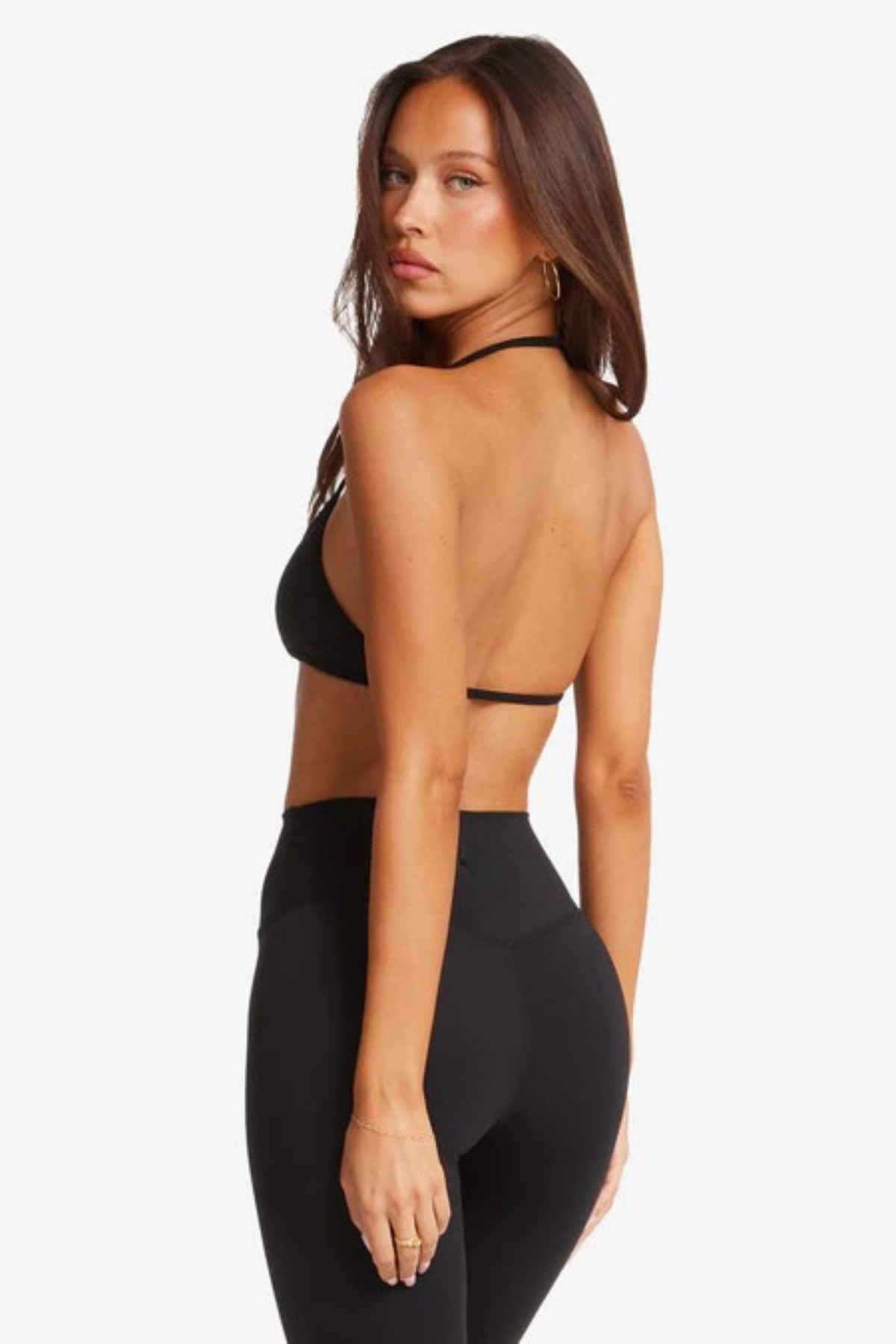 Top Cropped Micro Preto